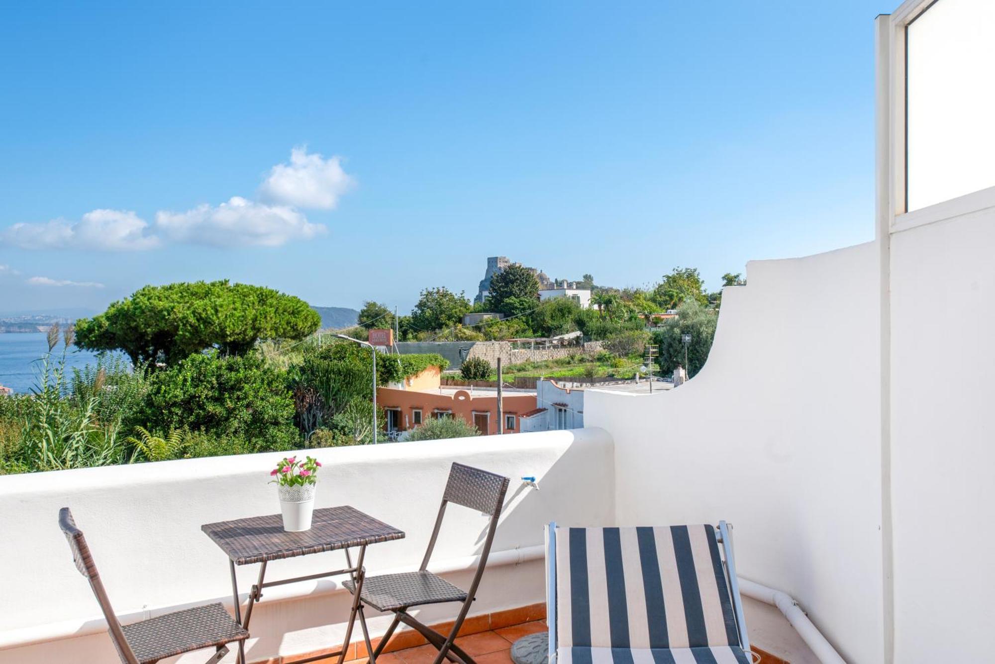 La Baia Blu - Ischia Lägenhet Exteriör bild